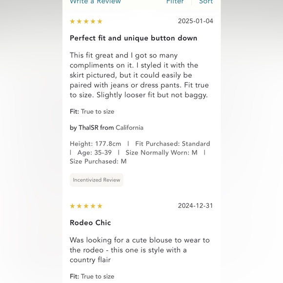 🎉SUPER RARE🎉Anthropologie NWT  Long-Sleeve Silky
Western Buttondown Blouse M. - Picture 8 of 11